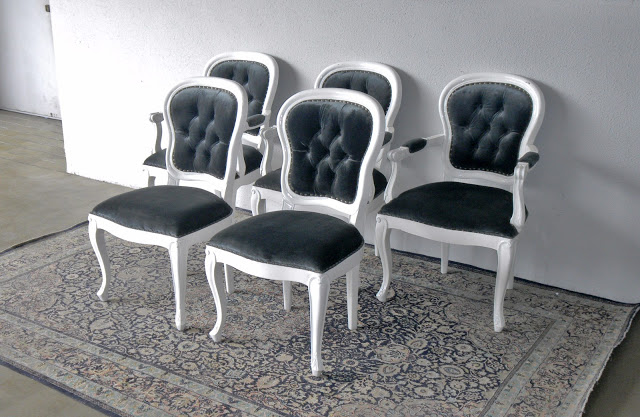 chairs french 5pcs